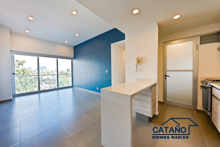 Departamento en Venta, San Angel, Av Insurgentes Sur (1/6)