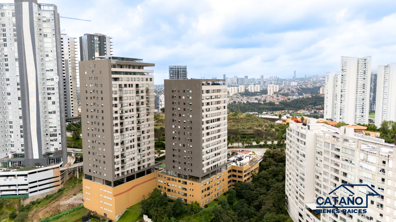 PH en Tivé Baume, en Blvd Bosque Real, con roof garden (3/33)