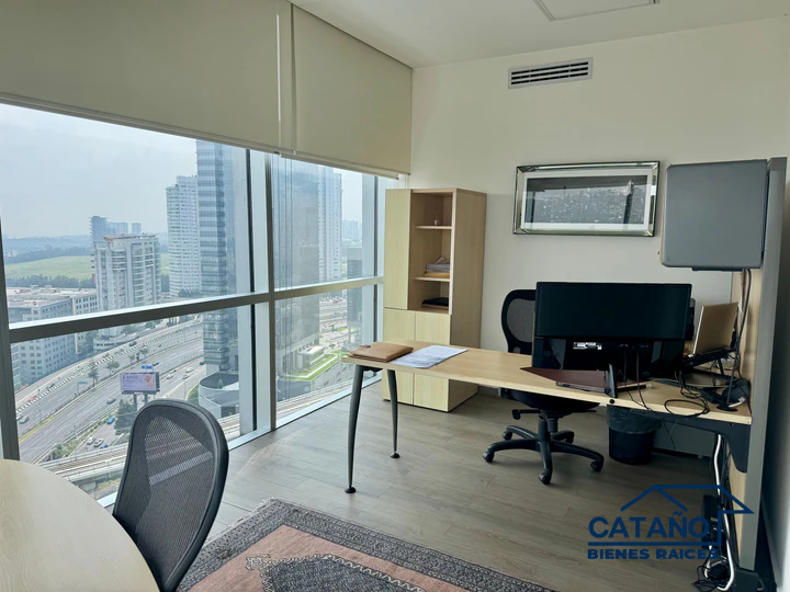 Oficina amueblada y equipada, venta, 114 m2, Infinity Center Santa Fe, Reforma (5/6)
